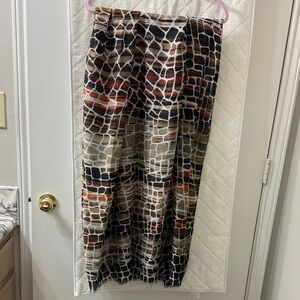 Stylish Multicolor Patterned Scarf